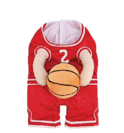 Dog Costume - Basketball Player with Ball